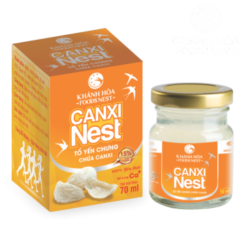 LỌ TỔ YẾN CHƯNG 15% CANXI NEST