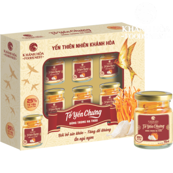TỔ YẾN CHƯNG 25% ĐÔNG TRÙNG HẠ THẢO